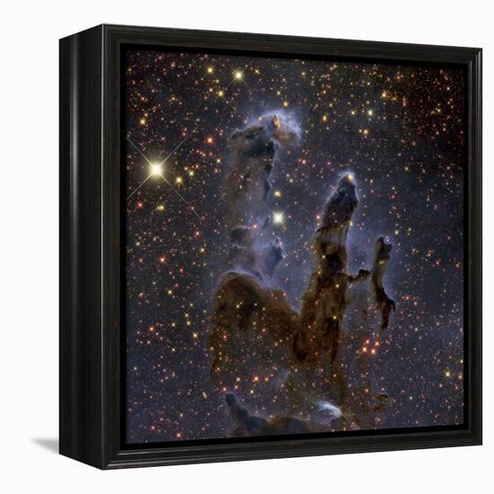 Messier 16, the Eagle Nebula in Serpens-Stocktrek Images-Framed Stretched Canvas
