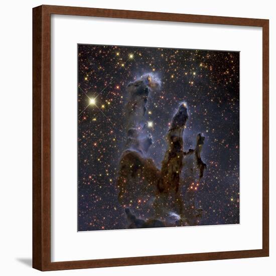 Messier 16, the Eagle Nebula in Serpens-Stocktrek Images-Framed Photographic Print