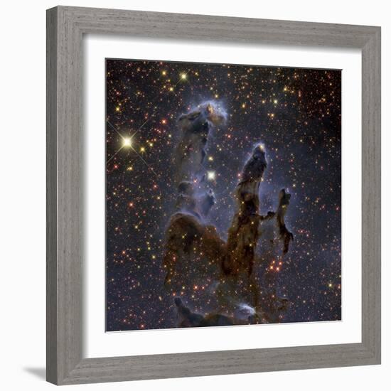 Messier 16, the Eagle Nebula in Serpens-Stocktrek Images-Framed Photographic Print