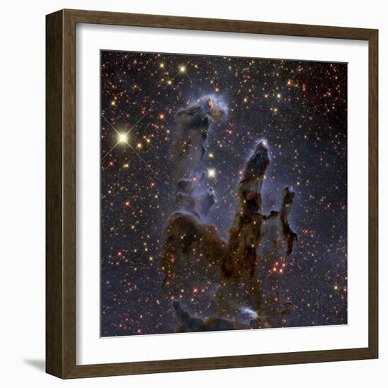 Messier 16, the Eagle Nebula in Serpens-Stocktrek Images-Framed Photographic Print