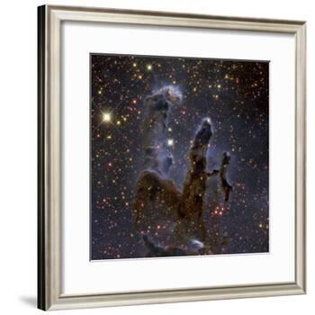 Messier 16, the Eagle Nebula in Serpens-Stocktrek Images-Framed Photographic Print