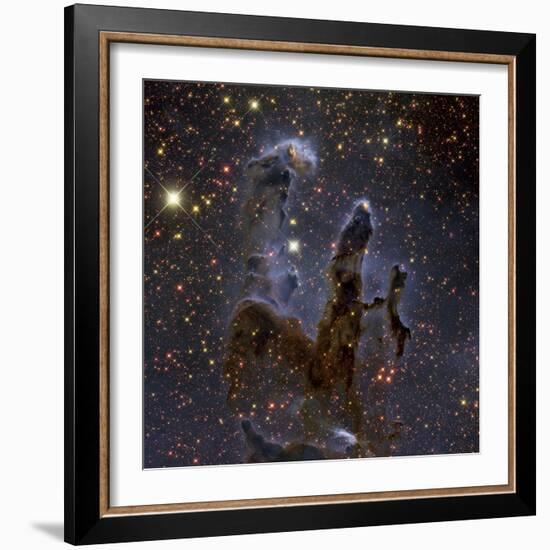 Messier 16, the Eagle Nebula in Serpens-Stocktrek Images-Framed Photographic Print