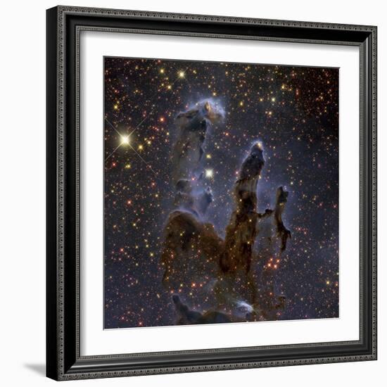 Messier 16, the Eagle Nebula in Serpens-Stocktrek Images-Framed Photographic Print