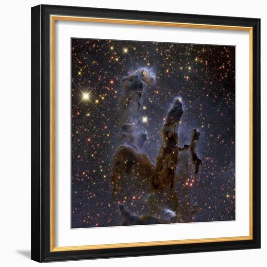 Messier 16, the Eagle Nebula in Serpens-Stocktrek Images-Framed Photographic Print