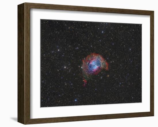 Messier 27, the Dumbbell Nebula-null-Framed Photographic Print