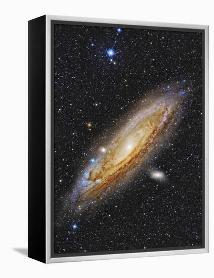 Messier 31, the Andromeda Galaxy-null-Framed Premier Image Canvas