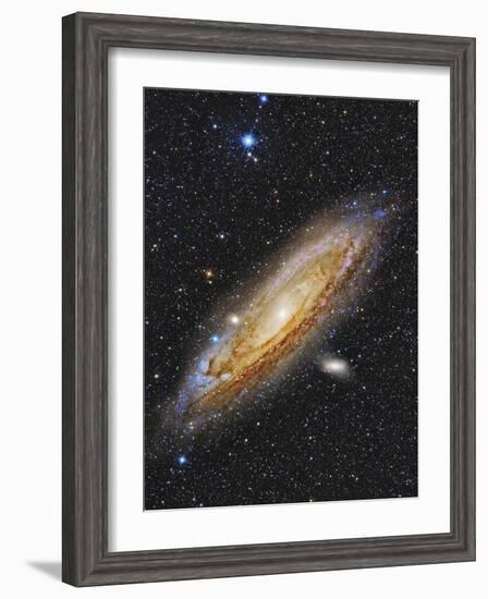 Messier 31, the Andromeda Galaxy-null-Framed Photographic Print