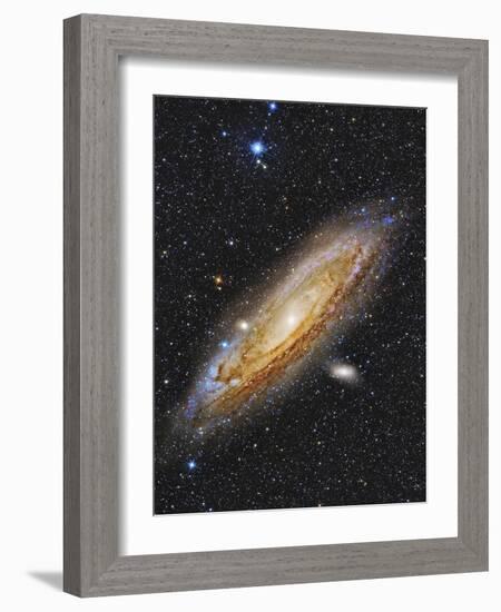 Messier 31, the Andromeda Galaxy-null-Framed Photographic Print