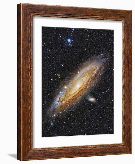 Messier 31, the Andromeda Galaxy-null-Framed Photographic Print