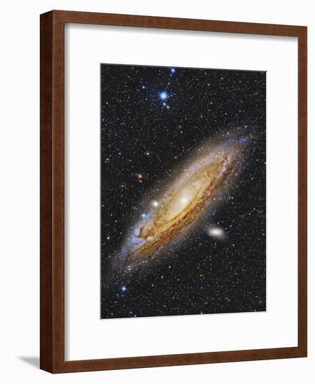 Messier 31, the Andromeda Galaxy-null-Framed Photographic Print