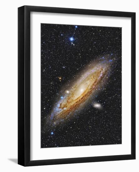 Messier 31, the Andromeda Galaxy-null-Framed Photographic Print