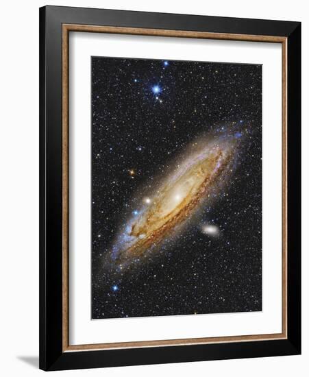 Messier 31, the Andromeda Galaxy-null-Framed Photographic Print