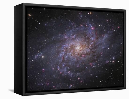 Messier 33, Spiral Galaxy in Triangulum-Stocktrek Images-Framed Premier Image Canvas