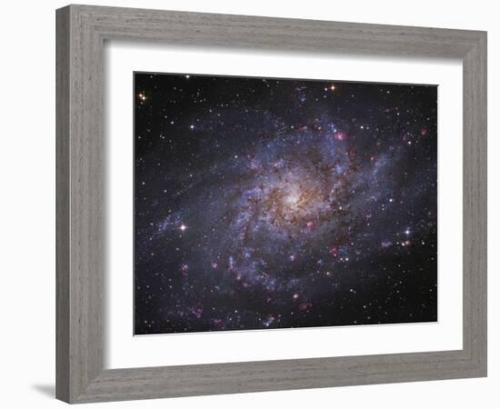 Messier 33, Spiral Galaxy in Triangulum-Stocktrek Images-Framed Photographic Print