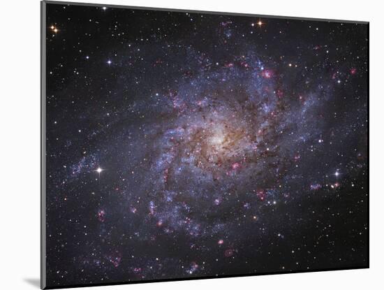 Messier 33, Spiral Galaxy in Triangulum-Stocktrek Images-Mounted Photographic Print