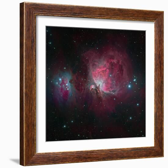 Messier 42, the Orion Nebula-null-Framed Photographic Print