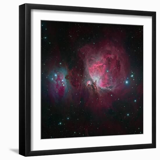 Messier 42, the Orion Nebula-null-Framed Photographic Print