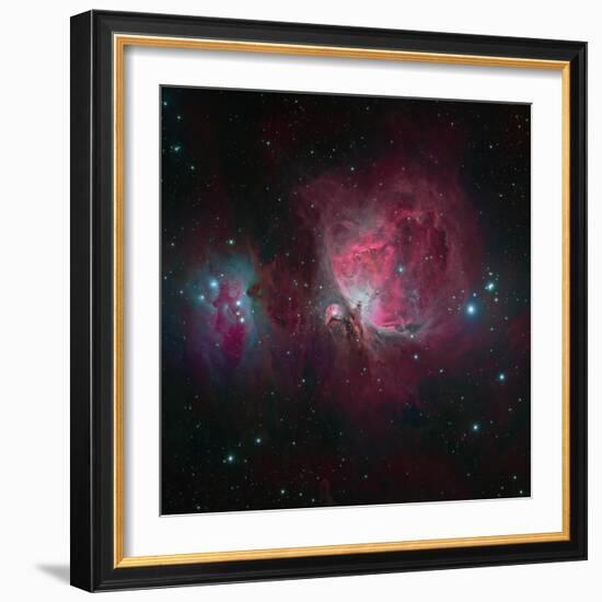 Messier 42, the Orion Nebula-null-Framed Photographic Print