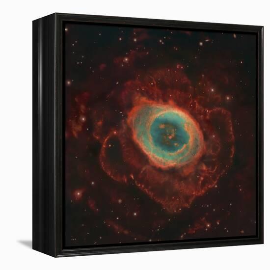 Messier 57, the Ring Nebula-Stocktrek Images-Framed Premier Image Canvas