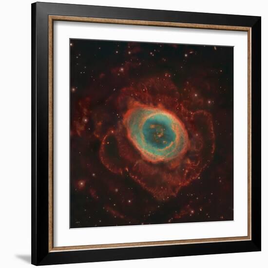 Messier 57, the Ring Nebula-Stocktrek Images-Framed Photographic Print