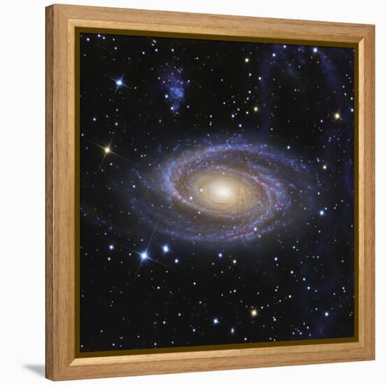 Messier 81, or Bode's Galaxy, is a Spiral Galaxy Located in the Constellation Ursa Major-null-Framed Premier Image Canvas