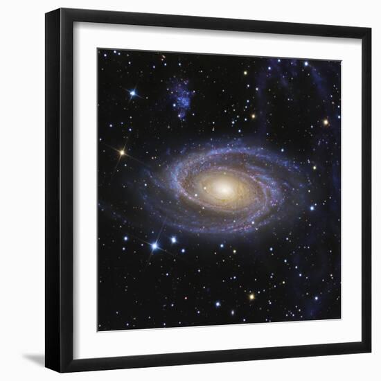 Messier 81, or Bode's Galaxy, is a Spiral Galaxy Located in the Constellation Ursa Major-null-Framed Photographic Print