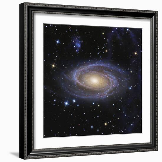 Messier 81, or Bode's Galaxy, is a Spiral Galaxy Located in the Constellation Ursa Major-null-Framed Photographic Print