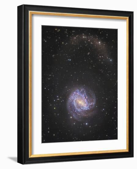 Messier 83 and its Northern Stellar Tidal Stream-null-Framed Photographic Print