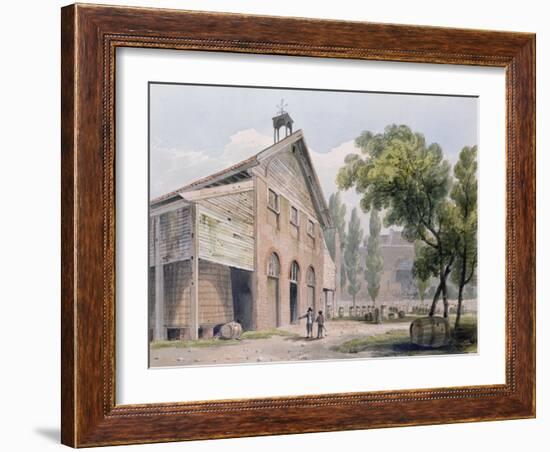 Messrs Beaufoy's Distillery, Formerly Cuper's Gardens, 1809-George Shepherd-Framed Giclee Print