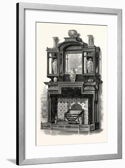 Messrs. G. Trollop and Sons, Chimney Piece, UK-null-Framed Giclee Print