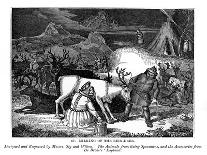 Milking of the Rein-Deer, 1843-Messrs Sly and Wilson-Framed Giclee Print