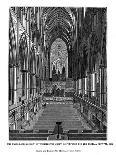 The Nave (Looking Eas) of Westminster Abbey-Messrs Sly and Wilson-Giclee Print