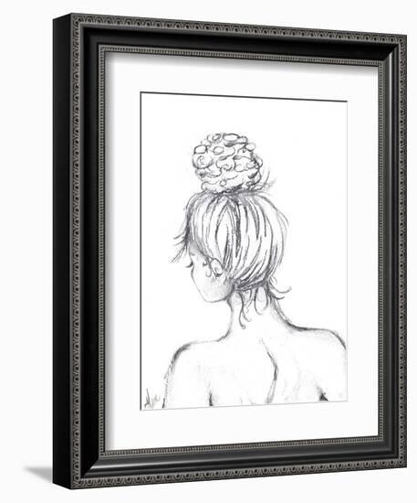 Messy Bun I-Gina Ritter-Framed Art Print