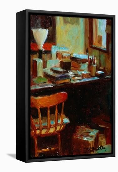 Messy Desk-Pam Ingalls-Framed Premier Image Canvas