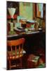 Messy Desk-Pam Ingalls-Mounted Giclee Print