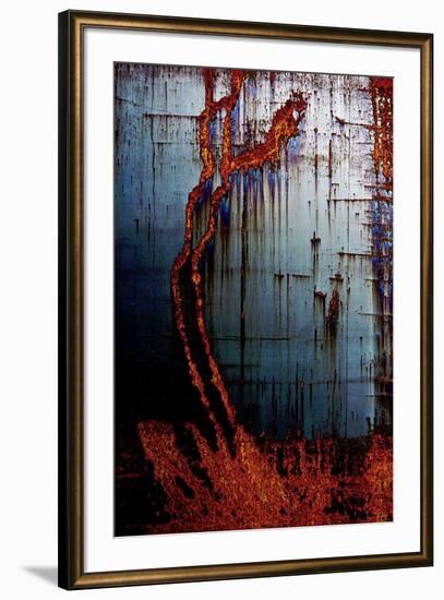 Metal abstract 3-Jean-François Dupuis-Framed Art Print