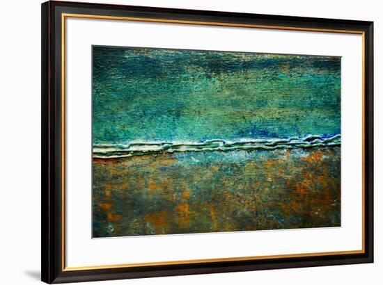 Metal Abstract V-Jean-François Dupuis-Framed Art Print