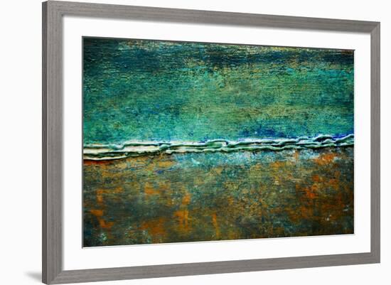 Metal Abstract V-Jean-François Dupuis-Framed Art Print