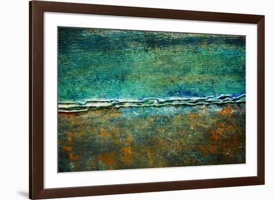 Metal Abstract V-Jean-François Dupuis-Framed Art Print