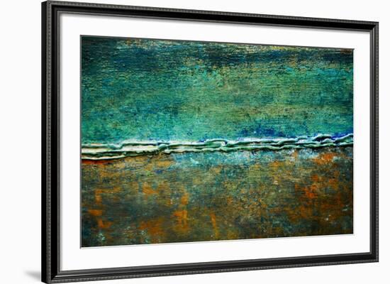 Metal Abstract V-Jean-François Dupuis-Framed Art Print