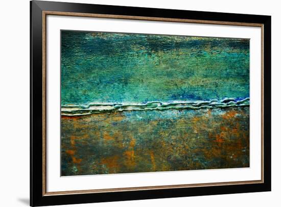 Metal Abstract V-Jean-François Dupuis-Framed Art Print