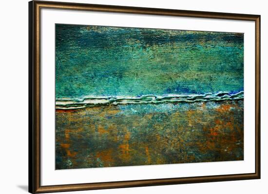 Metal Abstract V-Jean-François Dupuis-Framed Art Print