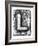 Metal Alloy Alphabet Letter L-donatas1205-Framed Premium Giclee Print