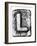 Metal Alloy Alphabet Letter L-donatas1205-Framed Art Print