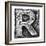 Metal Alloy Alphabet Letter R-donatas1205-Framed Premium Giclee Print