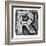 Metal Alloy Alphabet Letter R-donatas1205-Framed Art Print