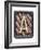 Metal Button Alphabet Letter A-donatas1205-Framed Premium Giclee Print