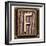 Metal Button Alphabet Letter F-donatas1205-Framed Premium Giclee Print