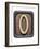 Metal Button Alphabet Letter O-donatas1205-Framed Premium Giclee Print