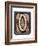 Metal Button Alphabet Letter O-donatas1205-Framed Premium Giclee Print